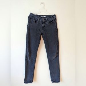 Levi's '535 Super Skinny' Black Jeans